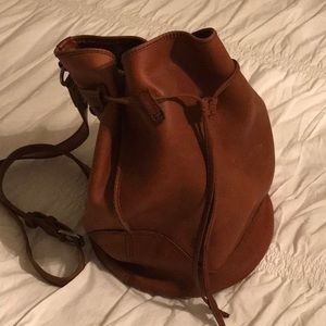 Frye bucket backpack